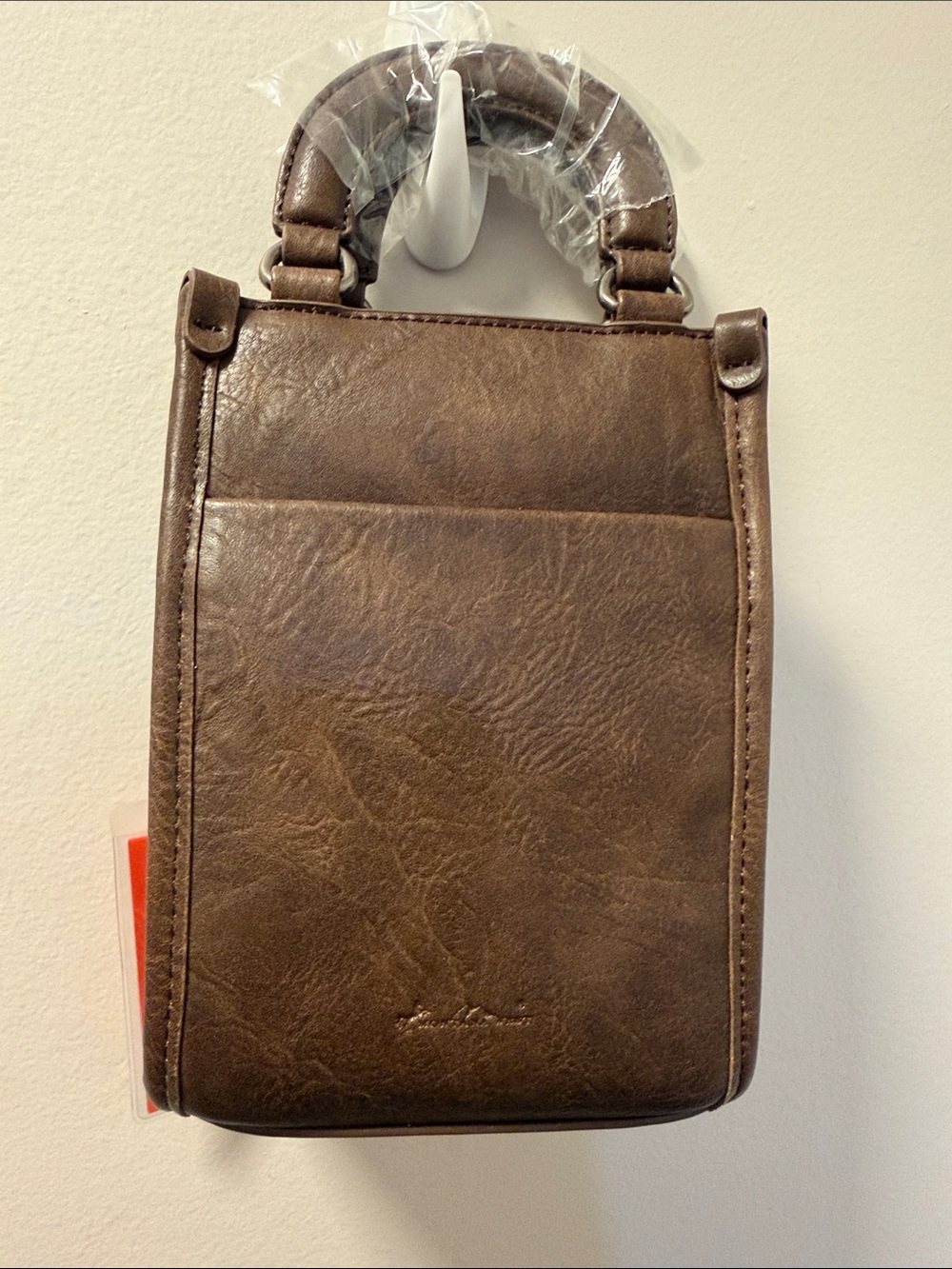 Montana West Hair-On Cowhide North South Mini Tote/Crossbody - Picture 2 of 5